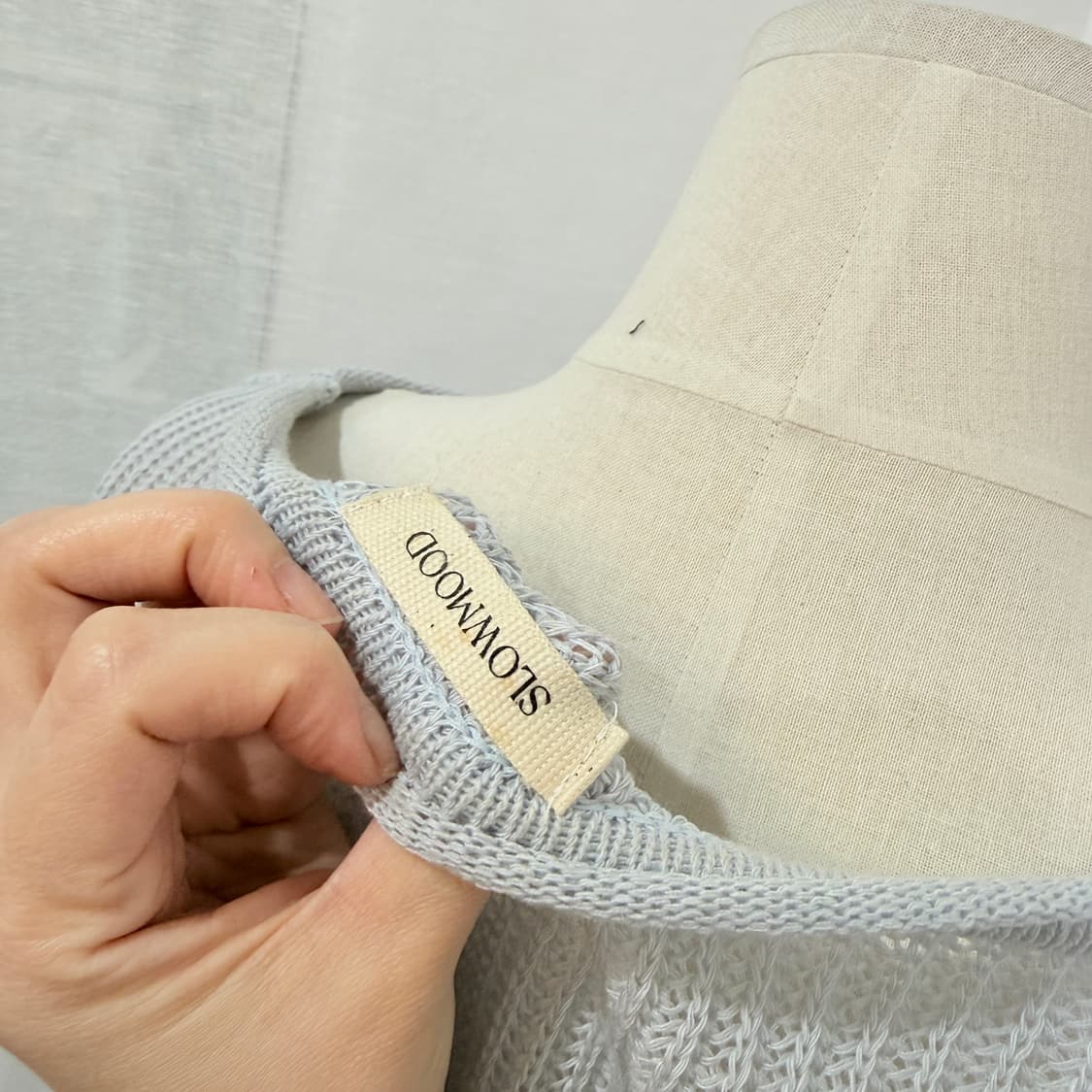 슬로우무드 커버업 성글니트 긴팔니트 4288 상품이미지5