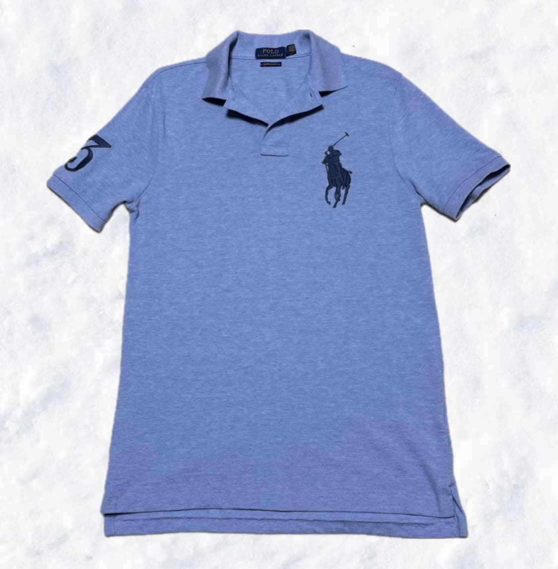 폴로 랄프로렌 빅포니 스카이 네이비 반팔 상품이미지2