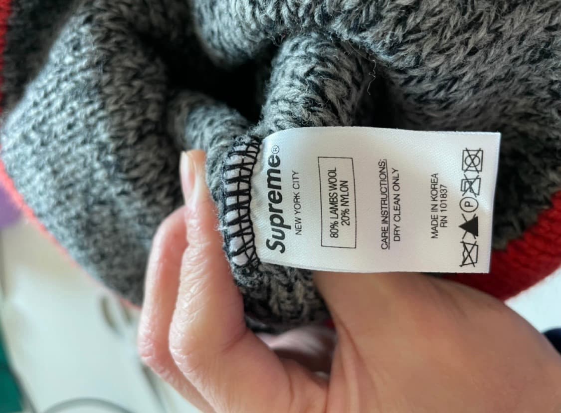 슈프림 램스울 비니 상품이미지3