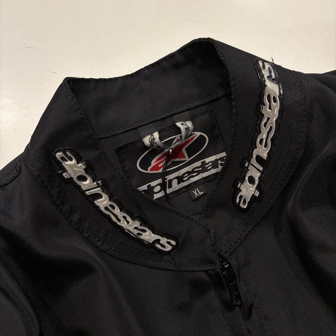 [XL] 알파인스타 매쉬 블랙/화이트 라이딩 자켓 D764 상품이미지4