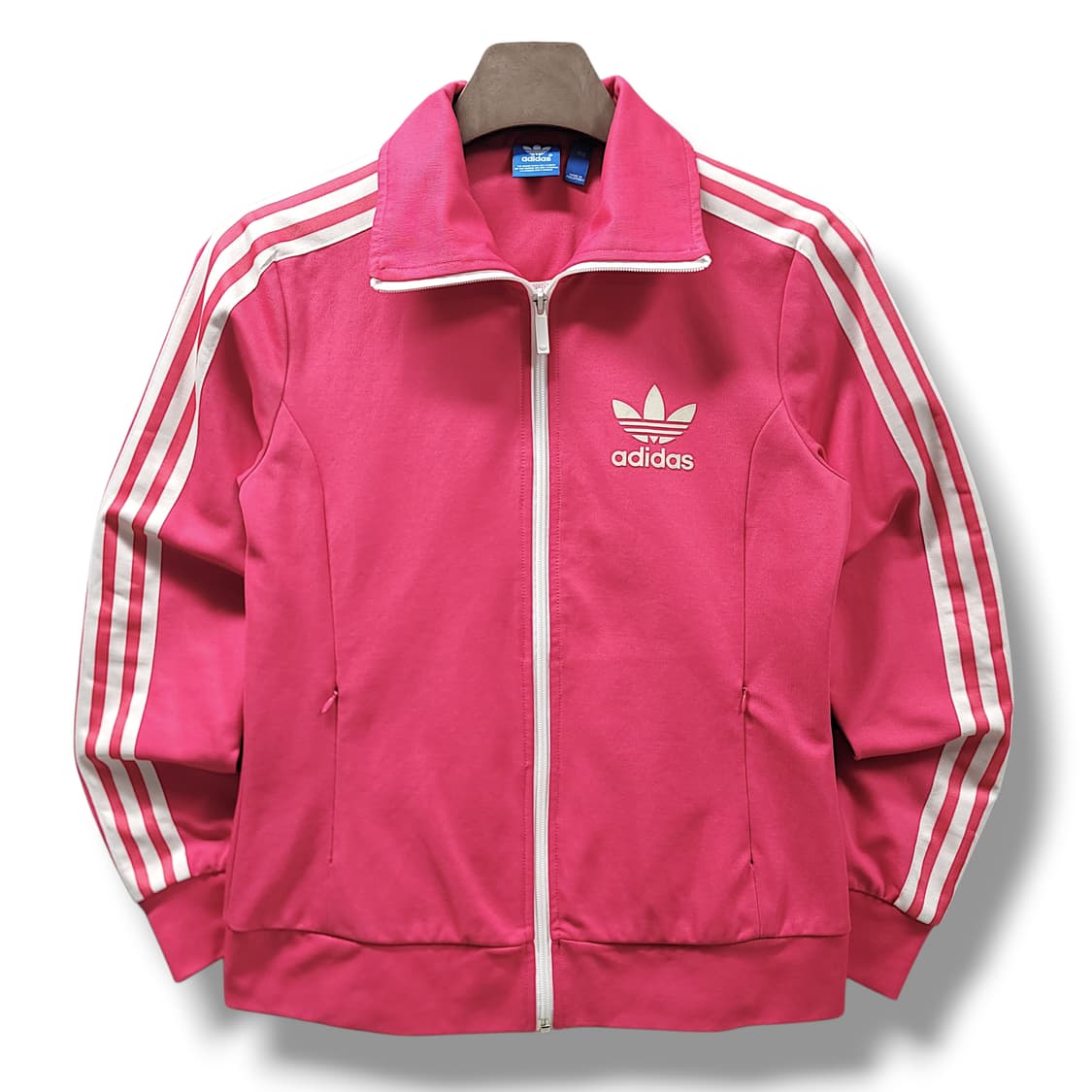 [100] 아디다스 핑크&화이트라인 우먼 립스 유로파 트랙탑 져지 상품이미지1