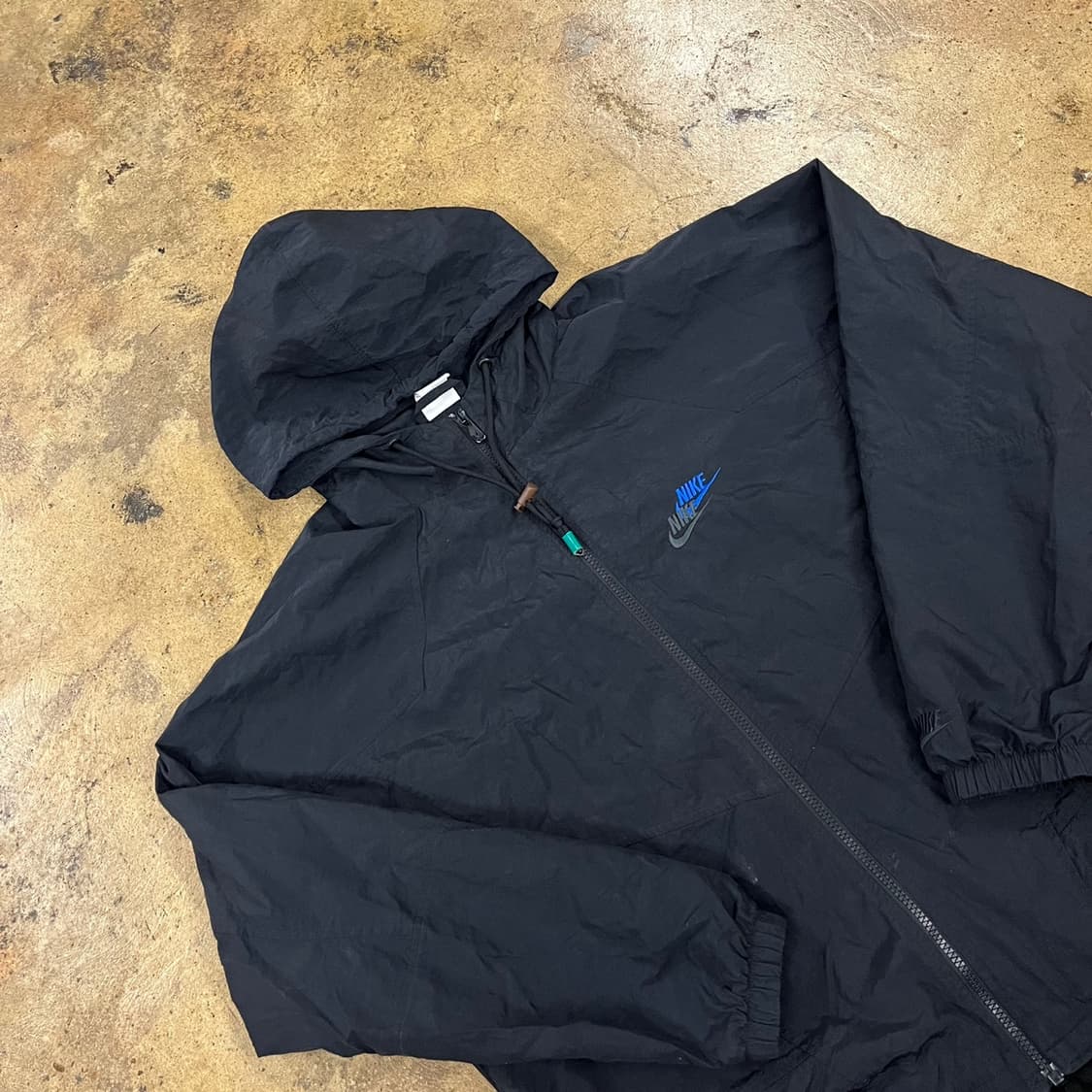 [정품/M] 나이키 블랙 후드 바람막이 자켓 b8 상품이미지1