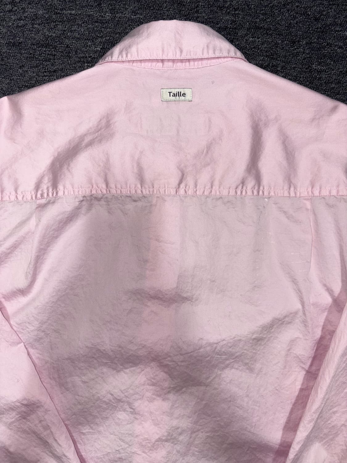 taille 핑크 셔츠 상품이미지2