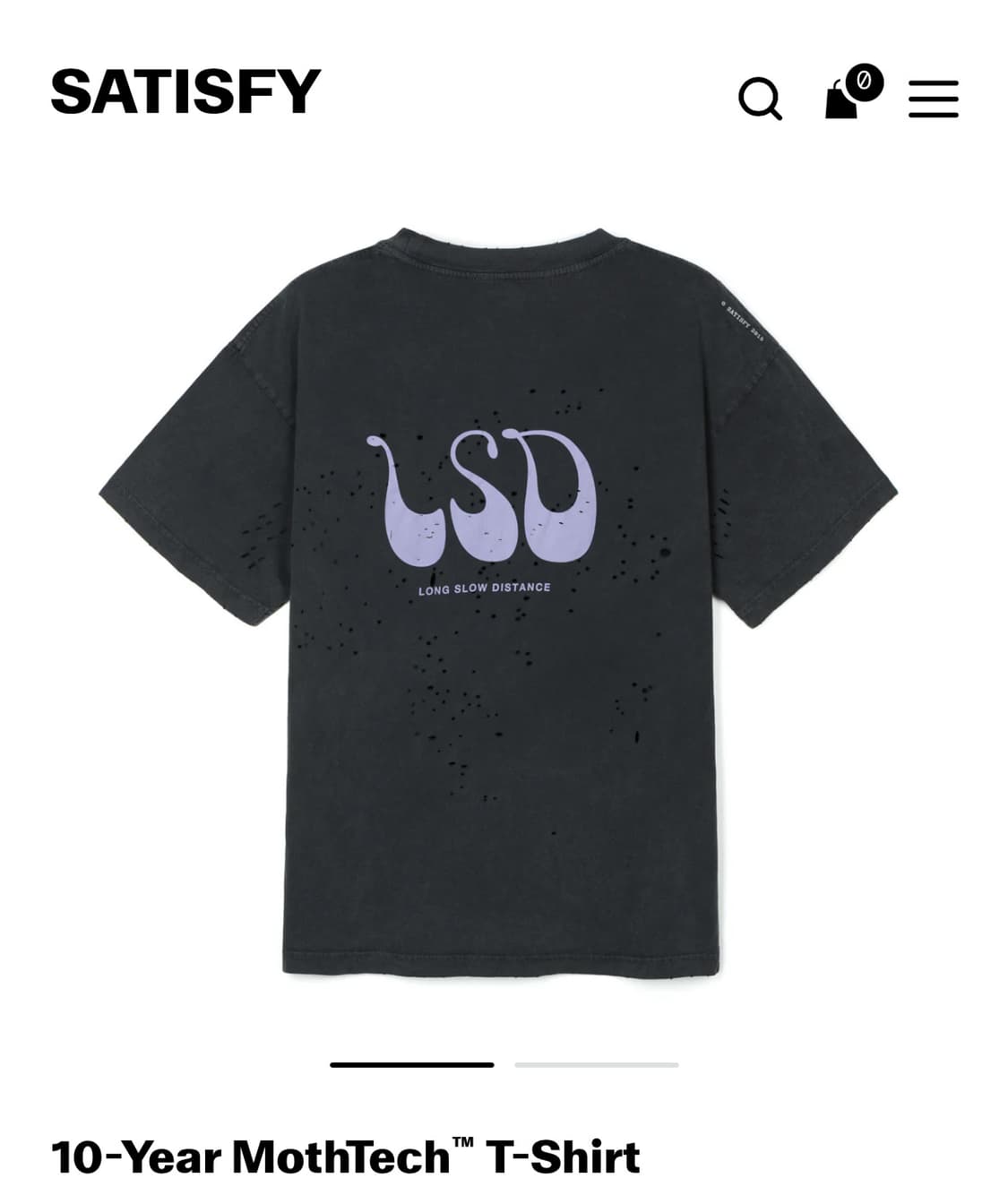 10-Year MothTech T-Shirt L사이즈 판매합니다. 상품이미지4