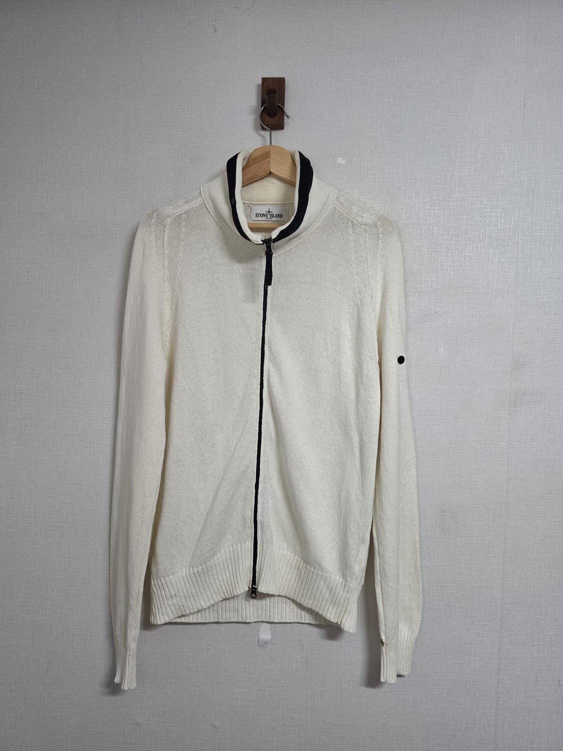 00s 스톤아일랜드 투웨이 니트 집업 L 상품이미지1