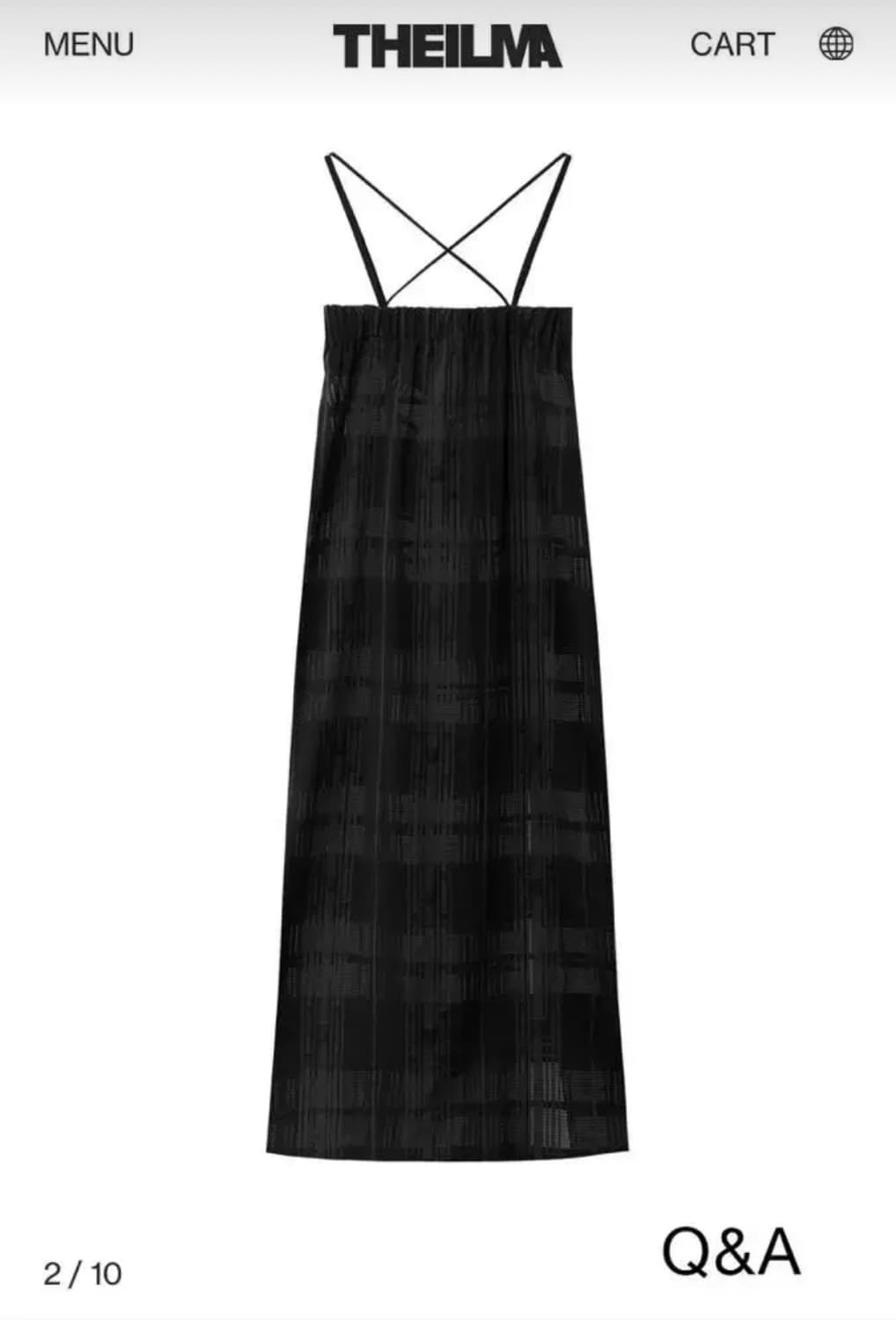 더일마 원피스 레이어드 theilma 상품이미지2