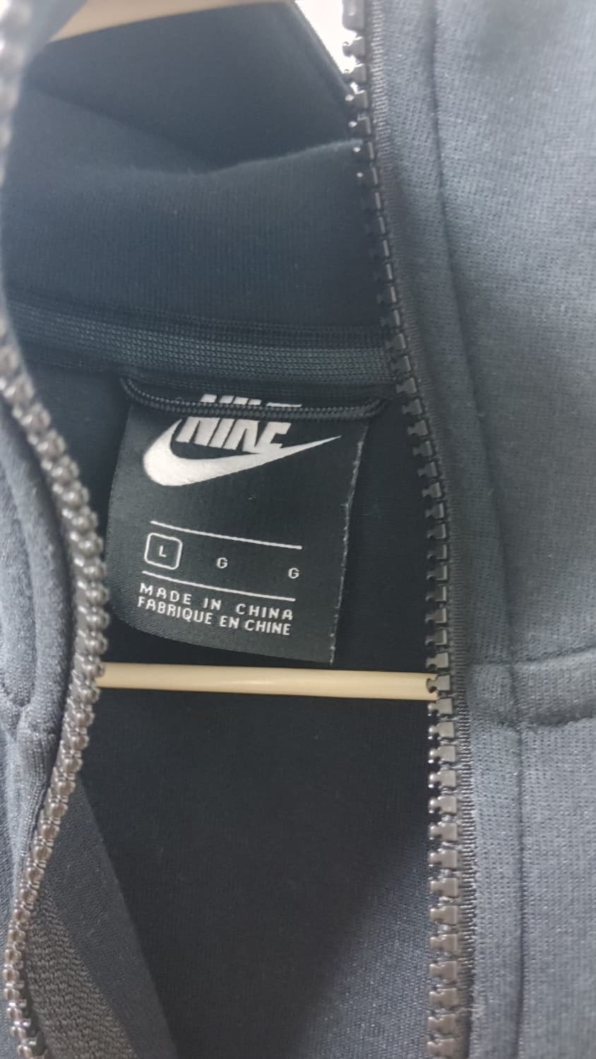 나이키 테크 플리스 후드집업 블랙 L 상품이미지3