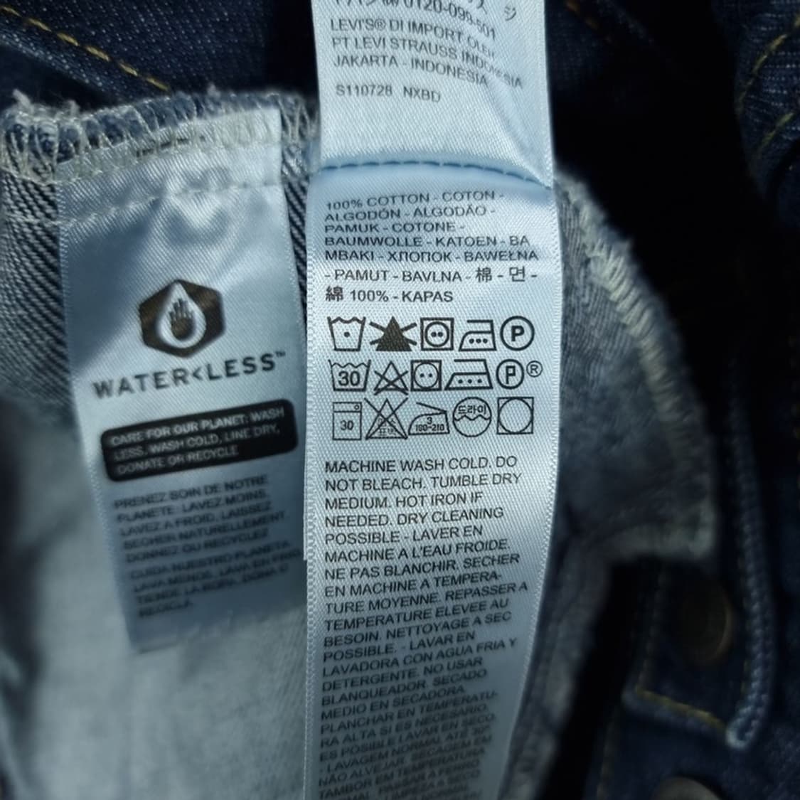 [리바이스] 타입쓰리 트러커 데님 자켓 청자켓 M19595 상품이미지10