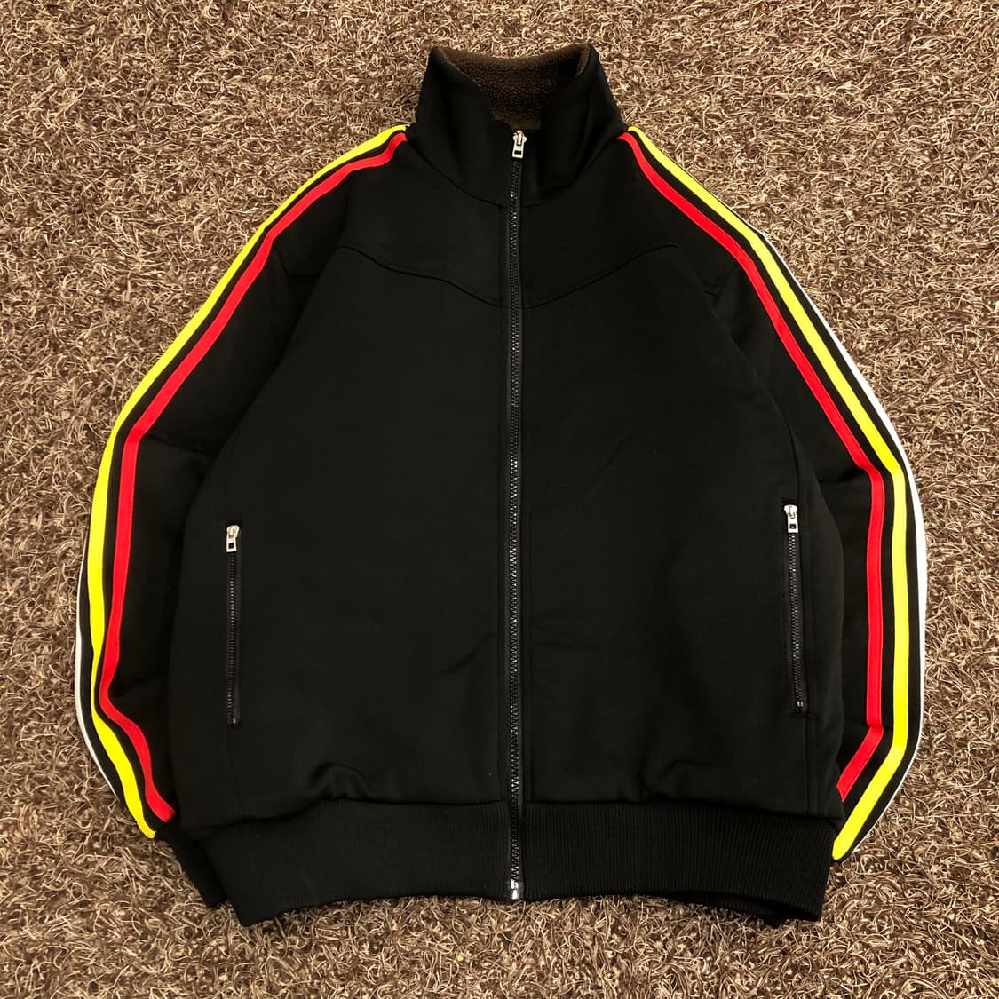 아디다스 백로고 플리스 집업 트랙 자켓  상품이미지1