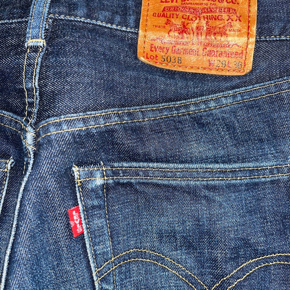 90's 리바이스 503B 셀비지 29x36 상품이미지3