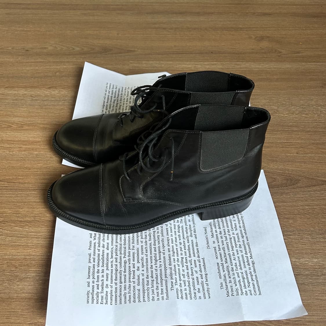 생로랑 레이스드 업 아미 부츠 (41) 상품이미지3