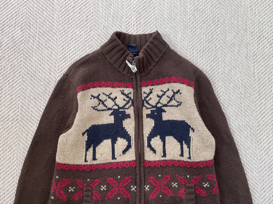 갭 코위찬 노르딕 코튼 집업  상품이미지3