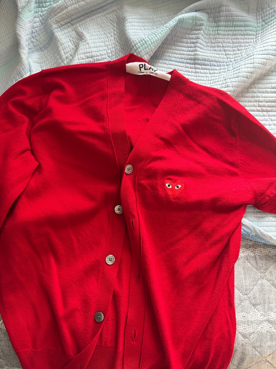 꼼데가르송 가디건 L 상품이미지1