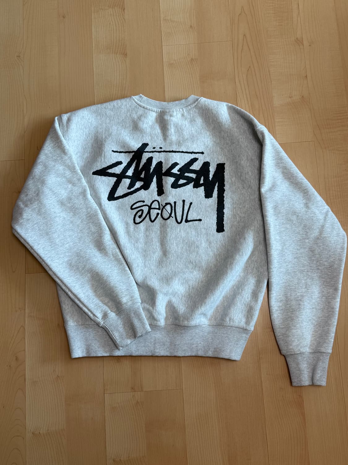  스투시 스탁 서울 크루넥 애쉬 해더 2023 상품이미지2