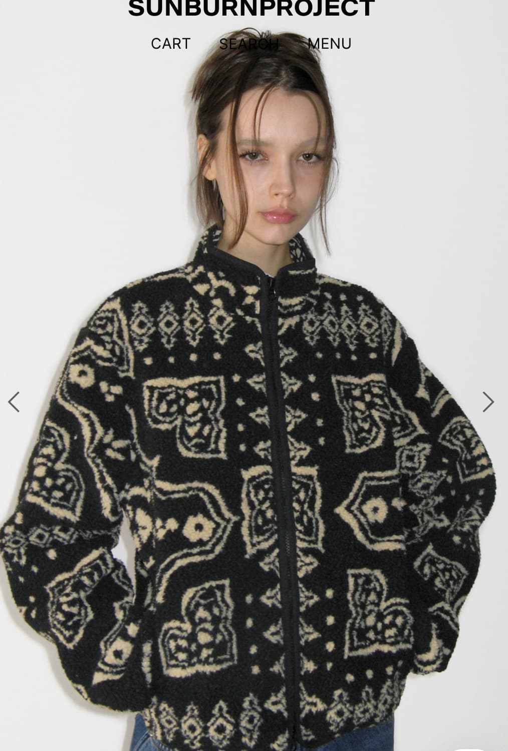 썬번프로젝트 후리스 자켓 상품이미지1