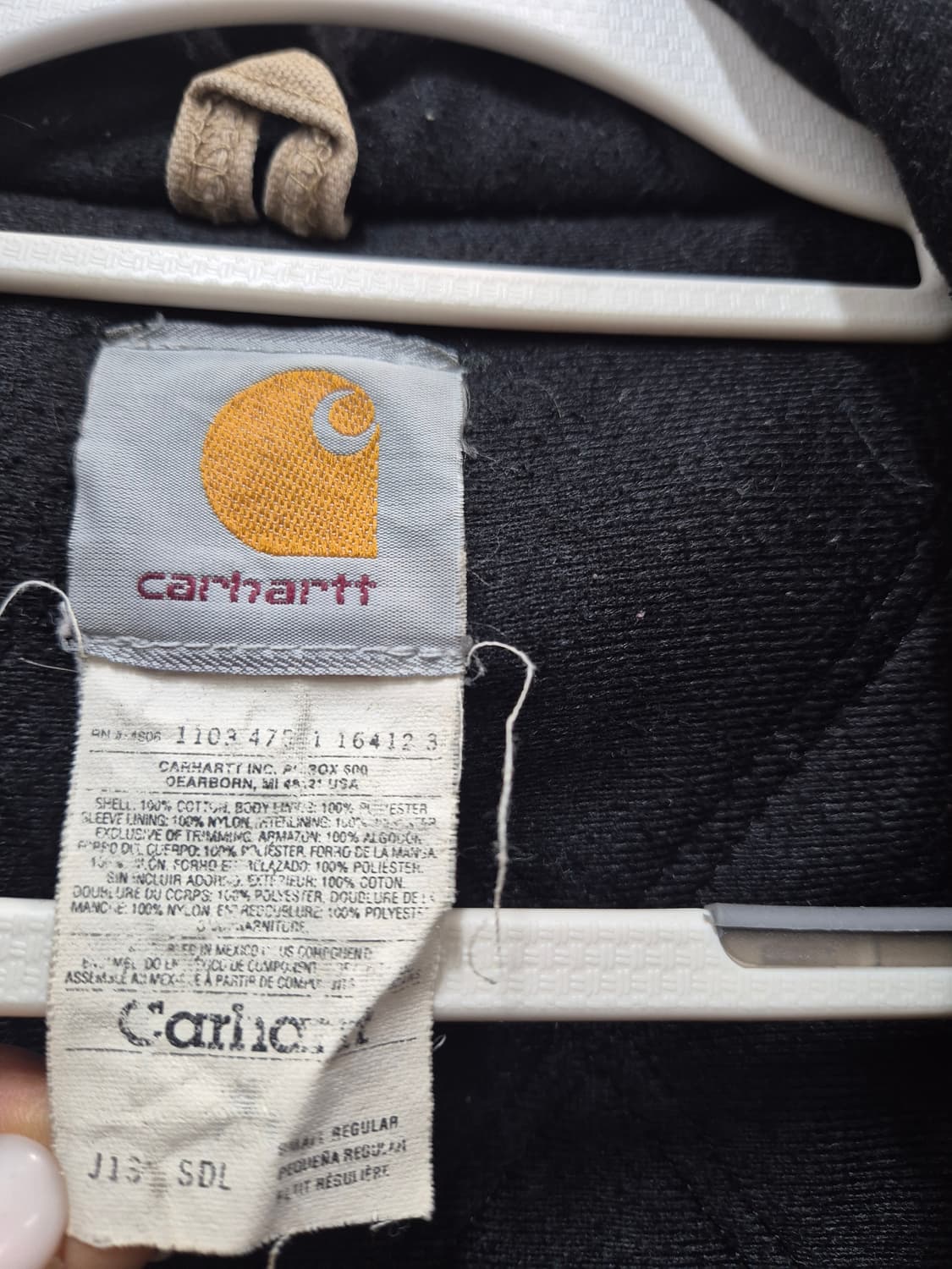 칼하트 액티브 J 130 자켓 카멜 샌드스톤 / 100~105 (정품) 상품이미지5