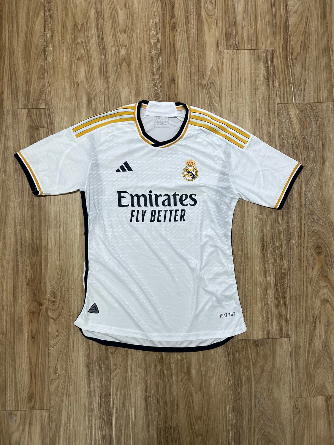 아디다스 레알마드리드 홈 어센틱 유니폼 져지 2XL 상품이미지1