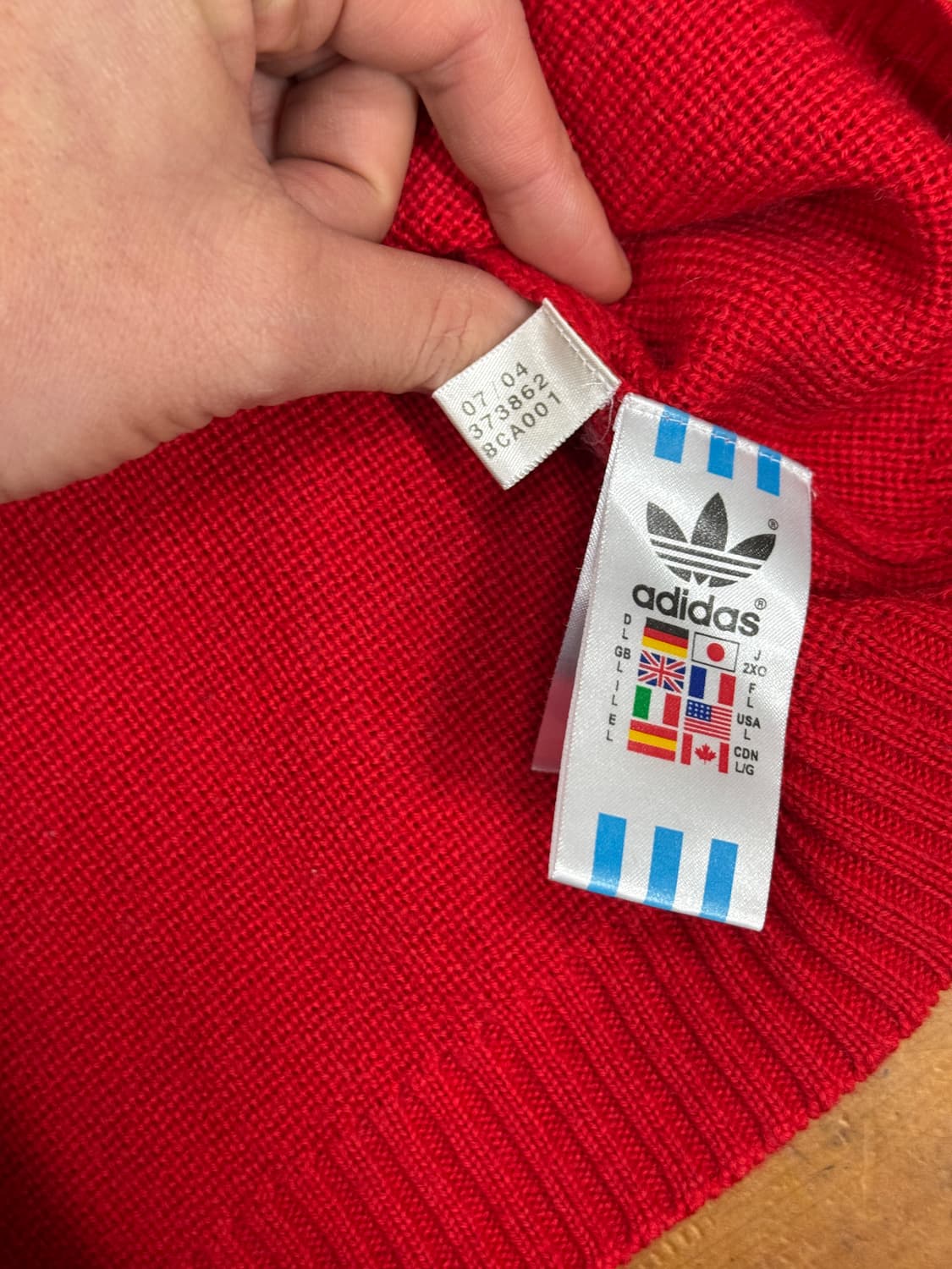 아디다스 오리지널 스웨터 사이즈L  상품이미지6
