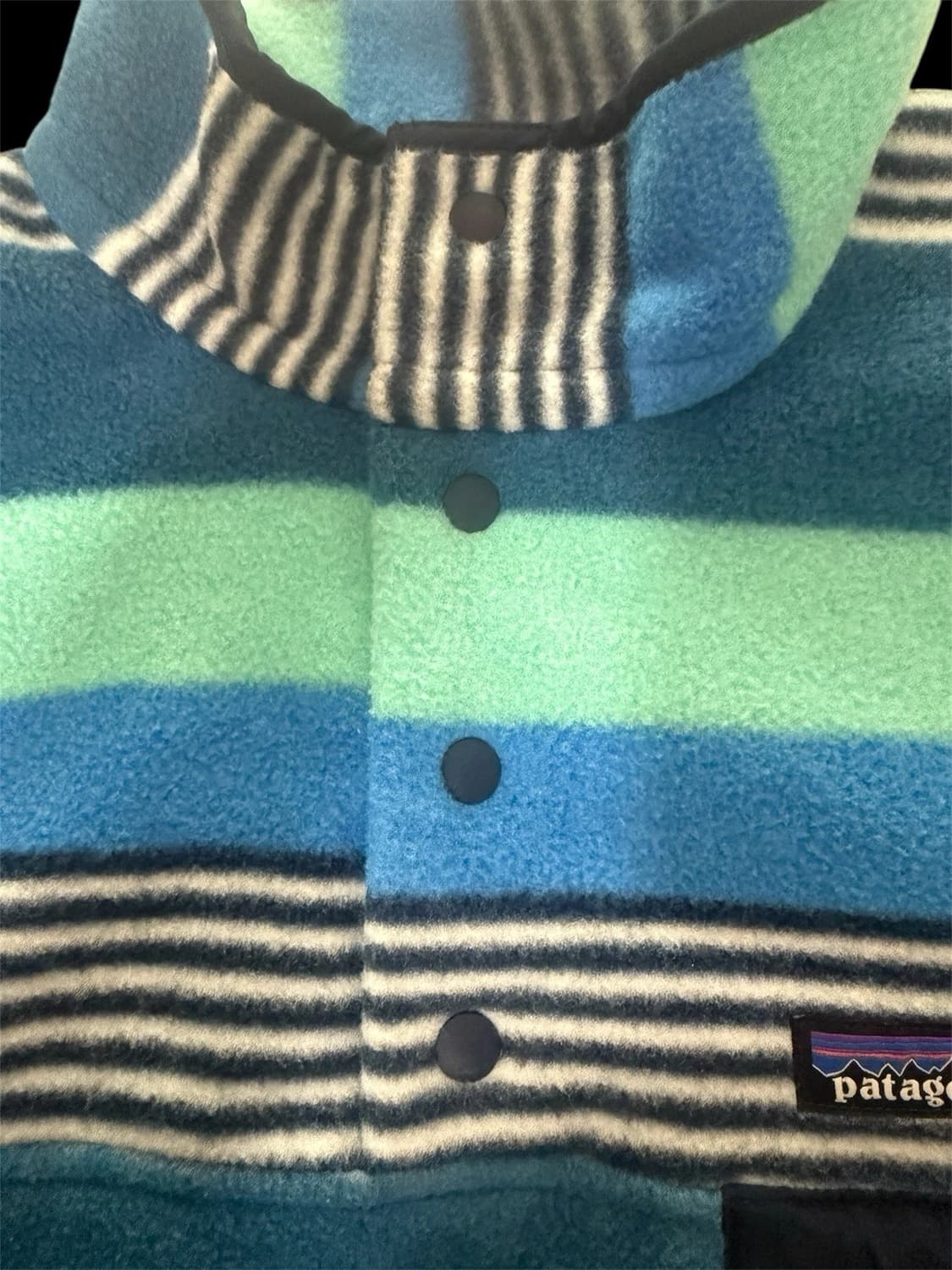 17SS 파타고니아 신칠라 스냅-T 핏츠 스트라이프 멕시코 상품이미지3