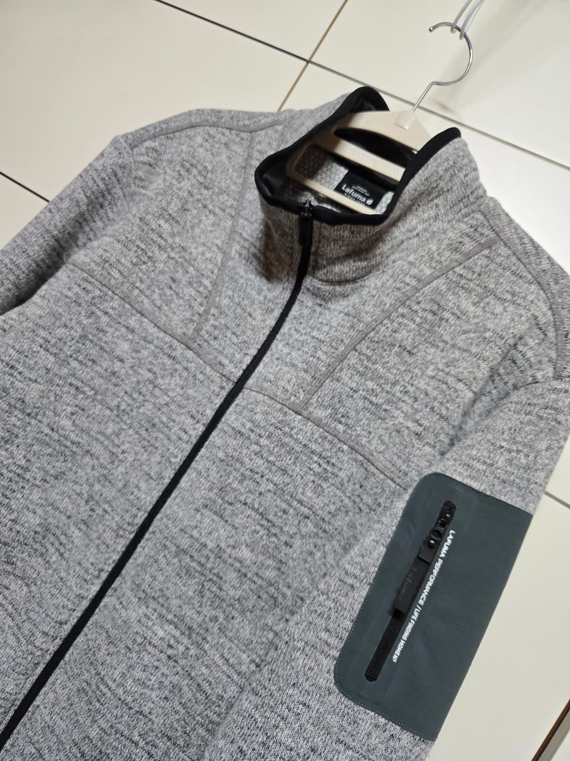 라푸마 남성 플리스 그레이 자켓 상품이미지3