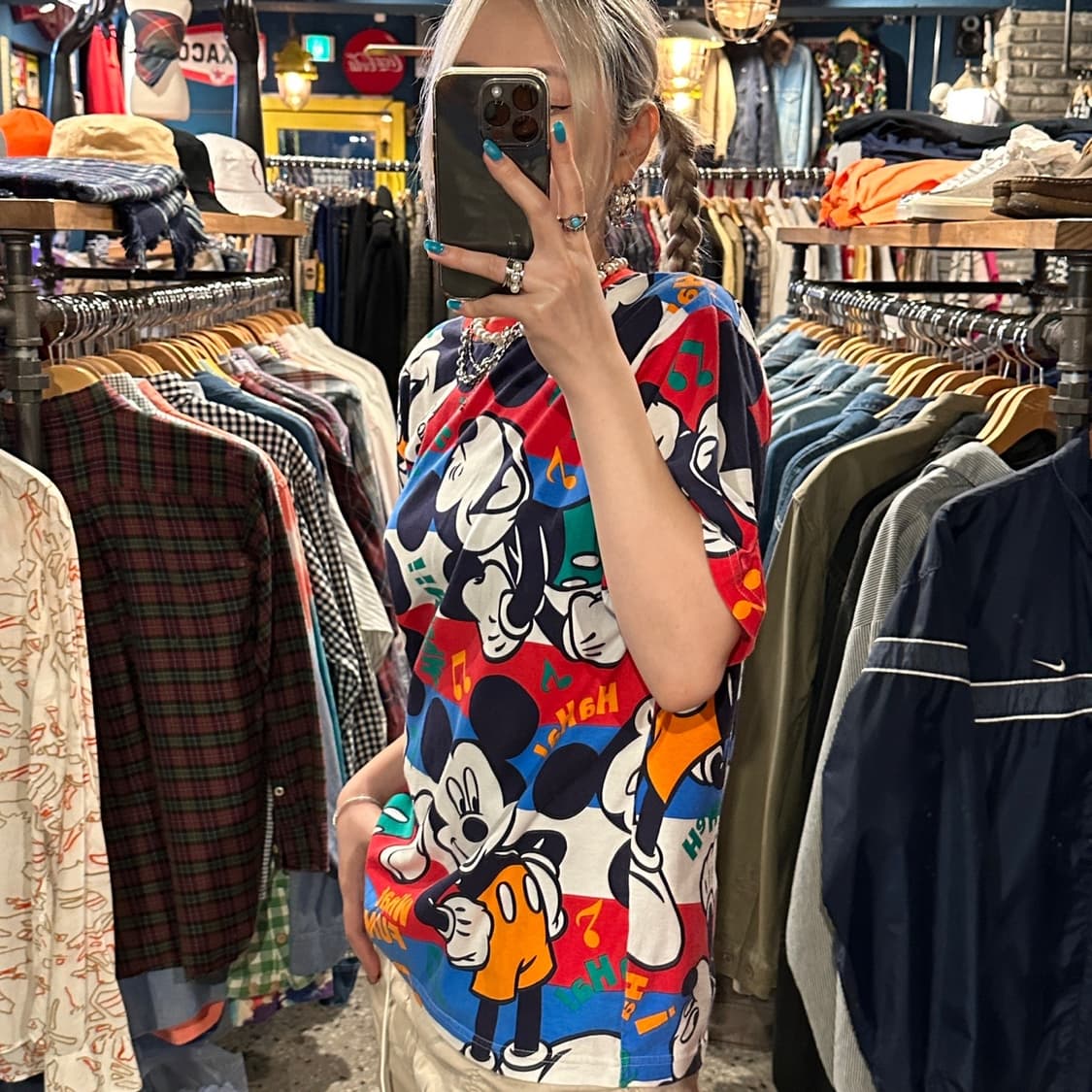 디즈니 미키마우스 반팔 티셔츠 상품이미지3