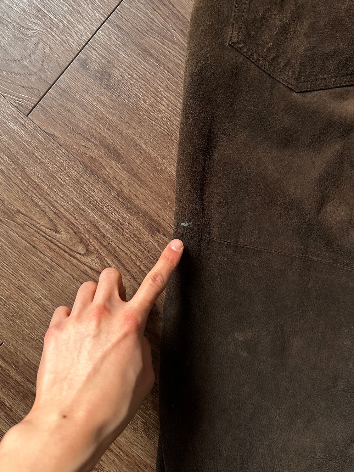 Lee Jeans 레더 플레어 팬츠 상품이미지10