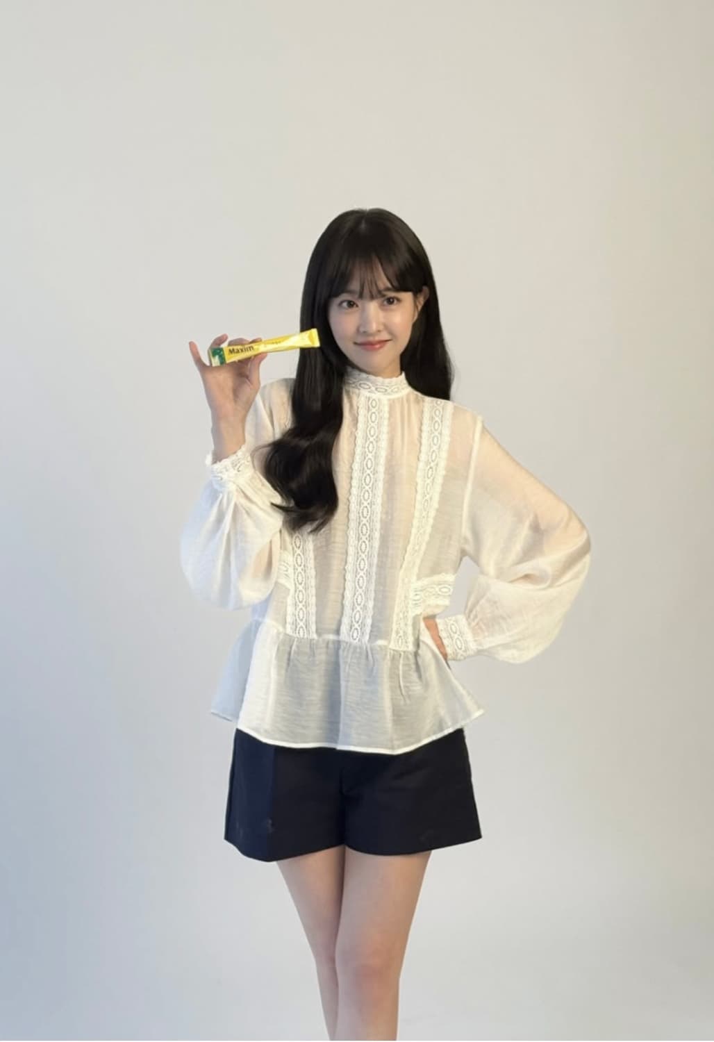 자라 박보영 블라우스 상품이미지1