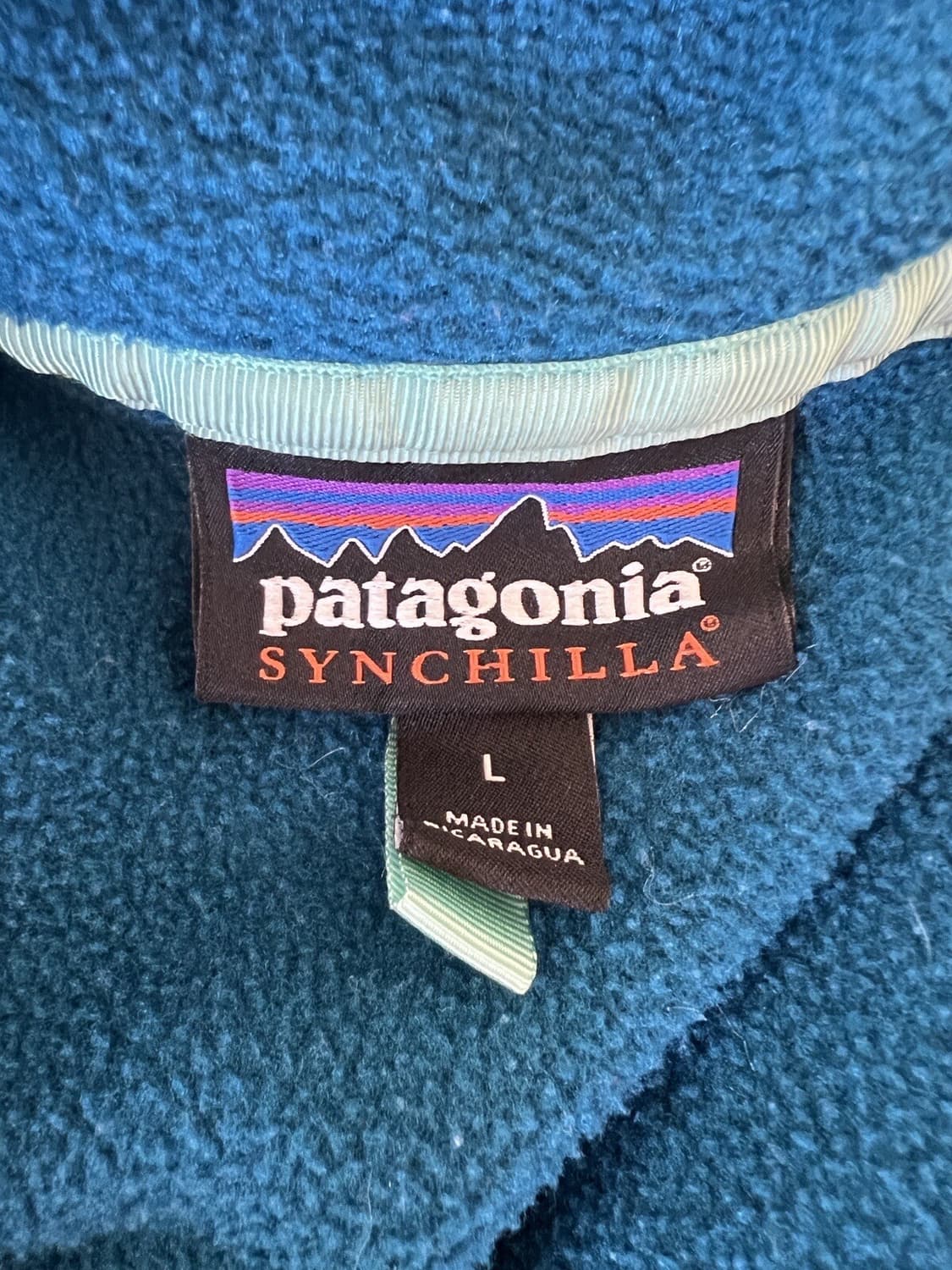10s 파타고니아 신칠라 스냅-T 블루/라이트블루 상품이미지4