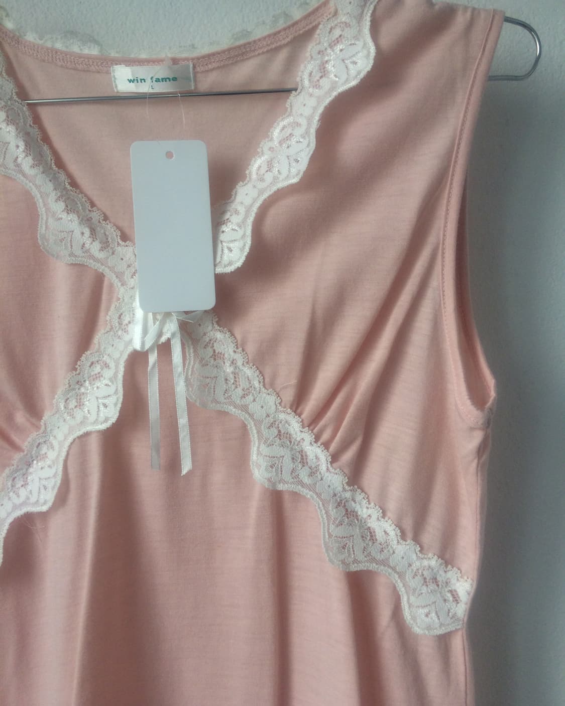 Lace trimming sleeveless 상품이미지5