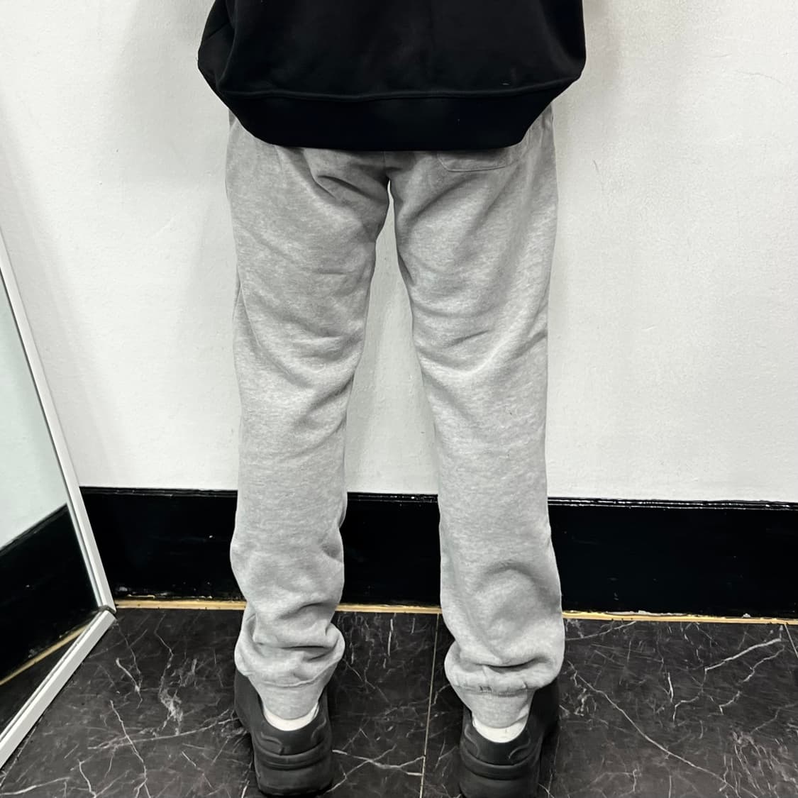 스투시 월드투어 조거 스웻 팬츠 그레이 상품이미지3