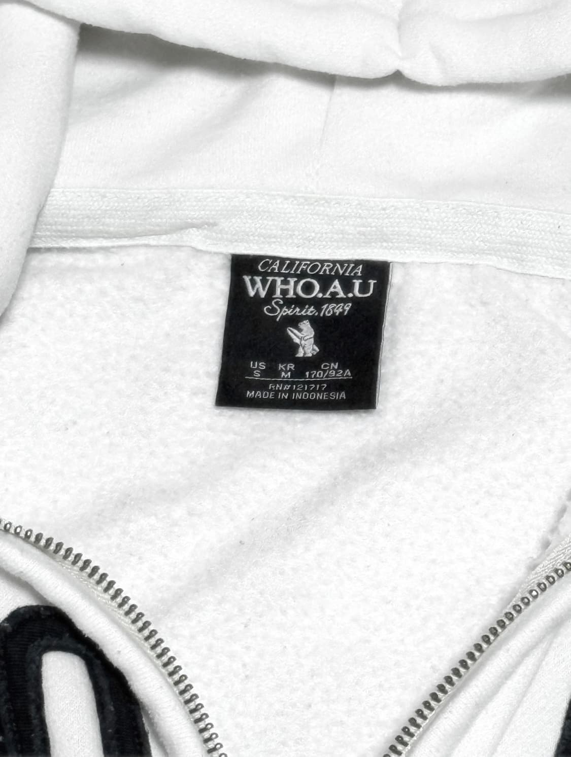 후아유 캘리포니아 후드집업 상품이미지2