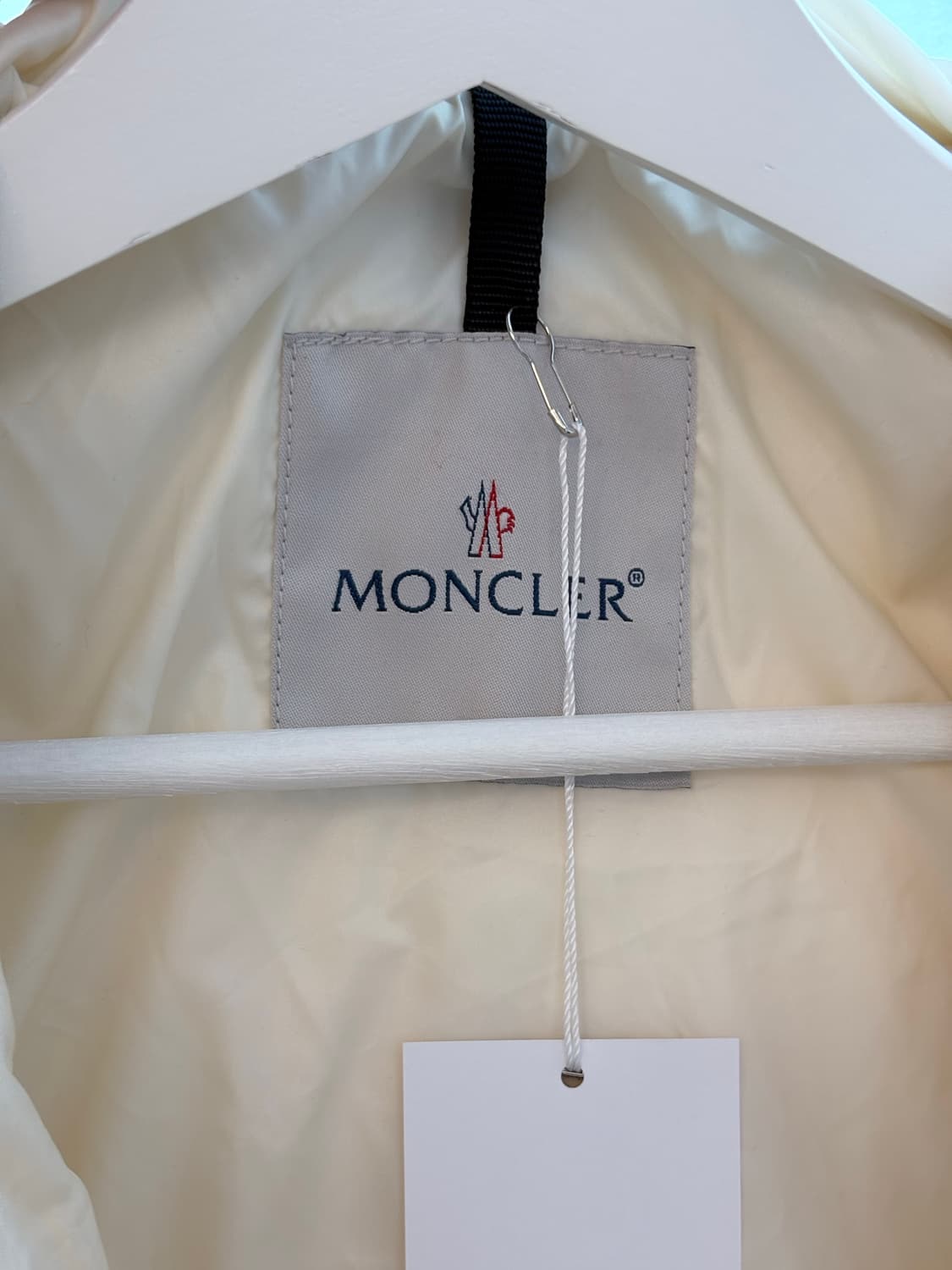 빈티지 몽클레어 아이보리 밸티드 패딩 상품이미지10