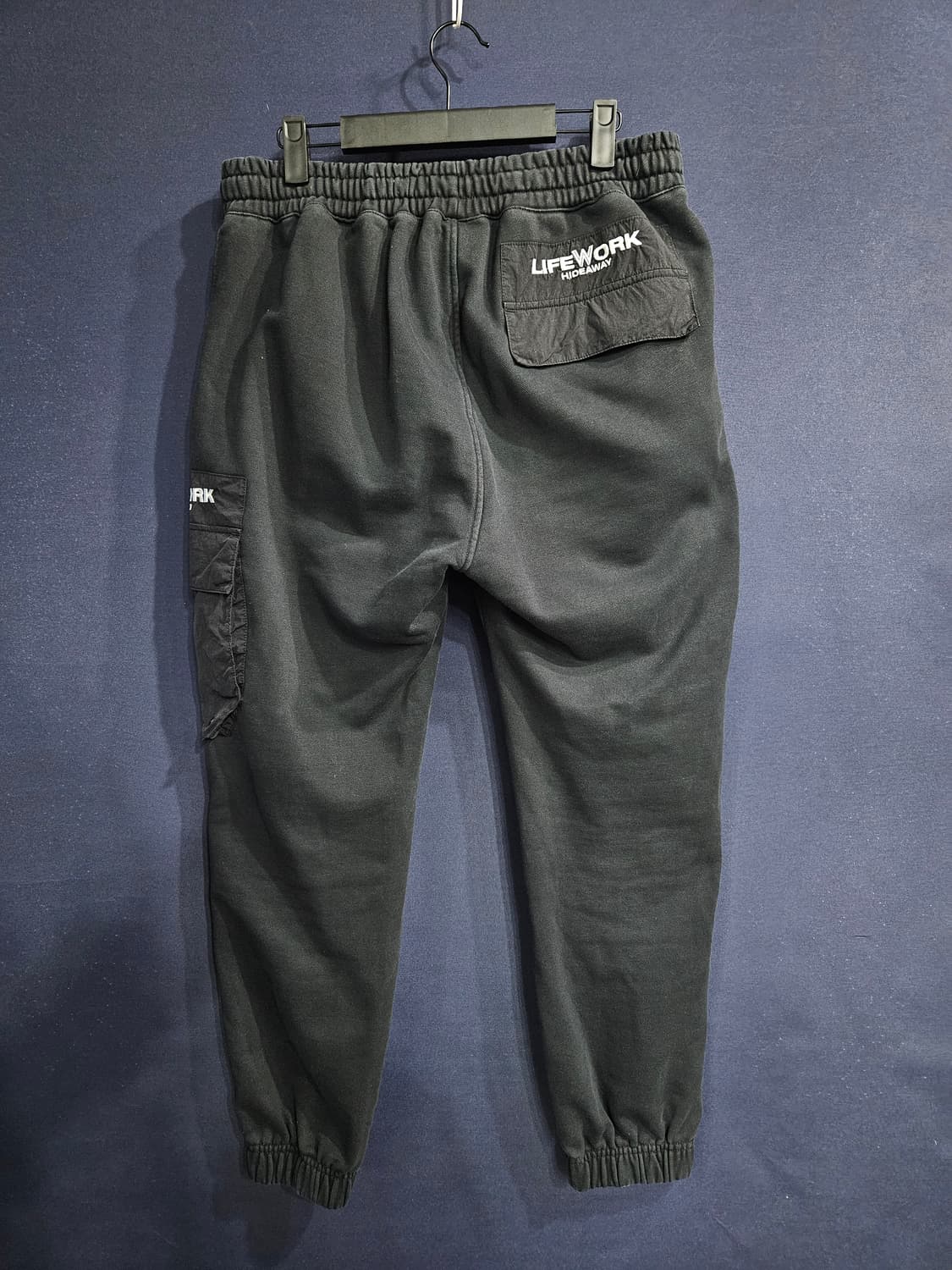 라코스테 블랙컬러 남성 허리 32~34 조거팬츠  상품이미지2