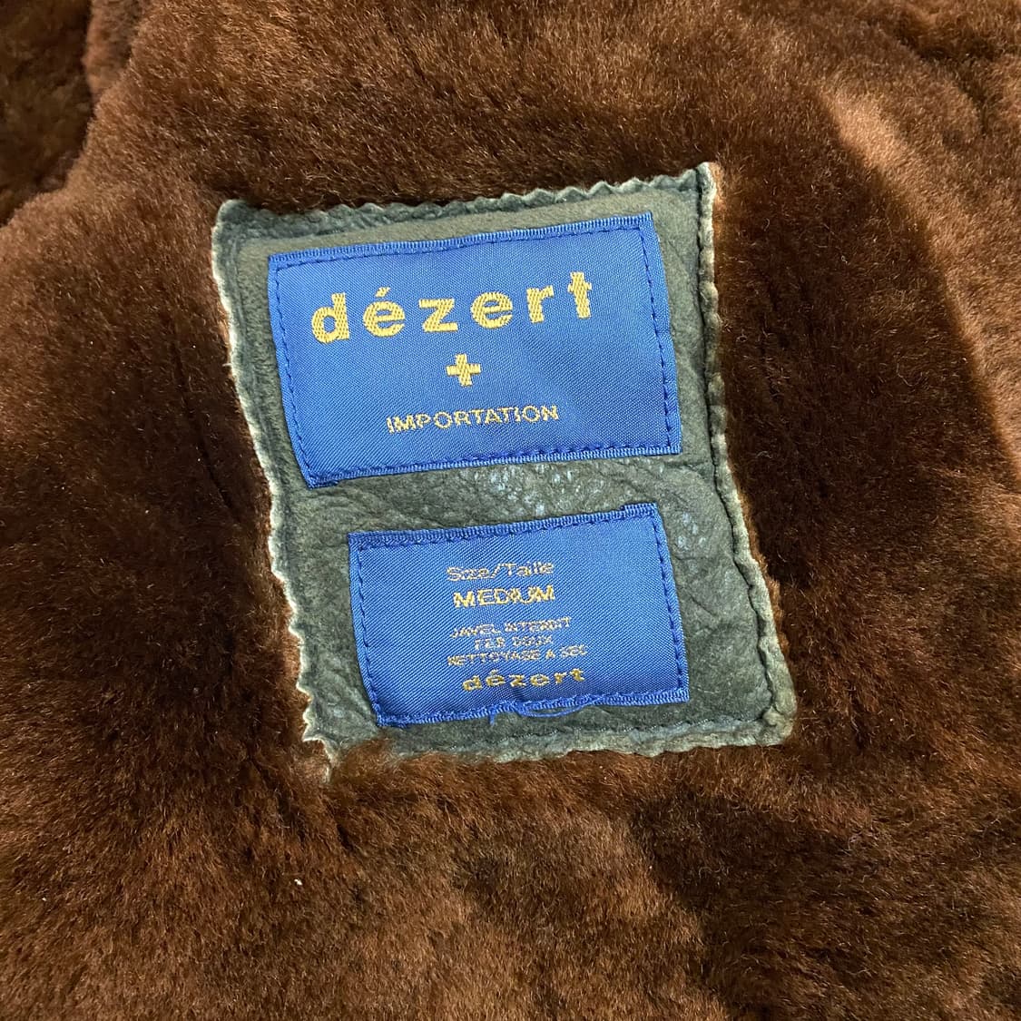 (M) 90s DEZERT 무스탕 자켓 상품이미지6