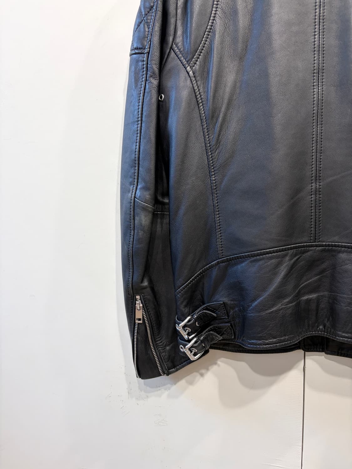 DIESEL 디젤 램스킨 레더 자켓 상품이미지6