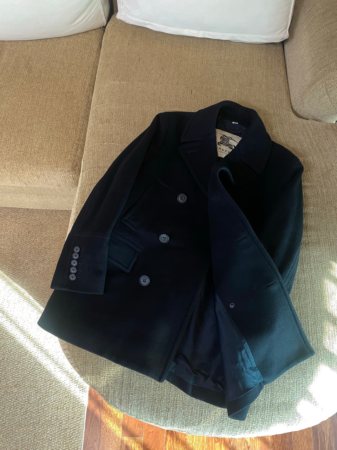 버버리 베이트슨(bateson) 캐시미어 더블 피코트 상품이미지5