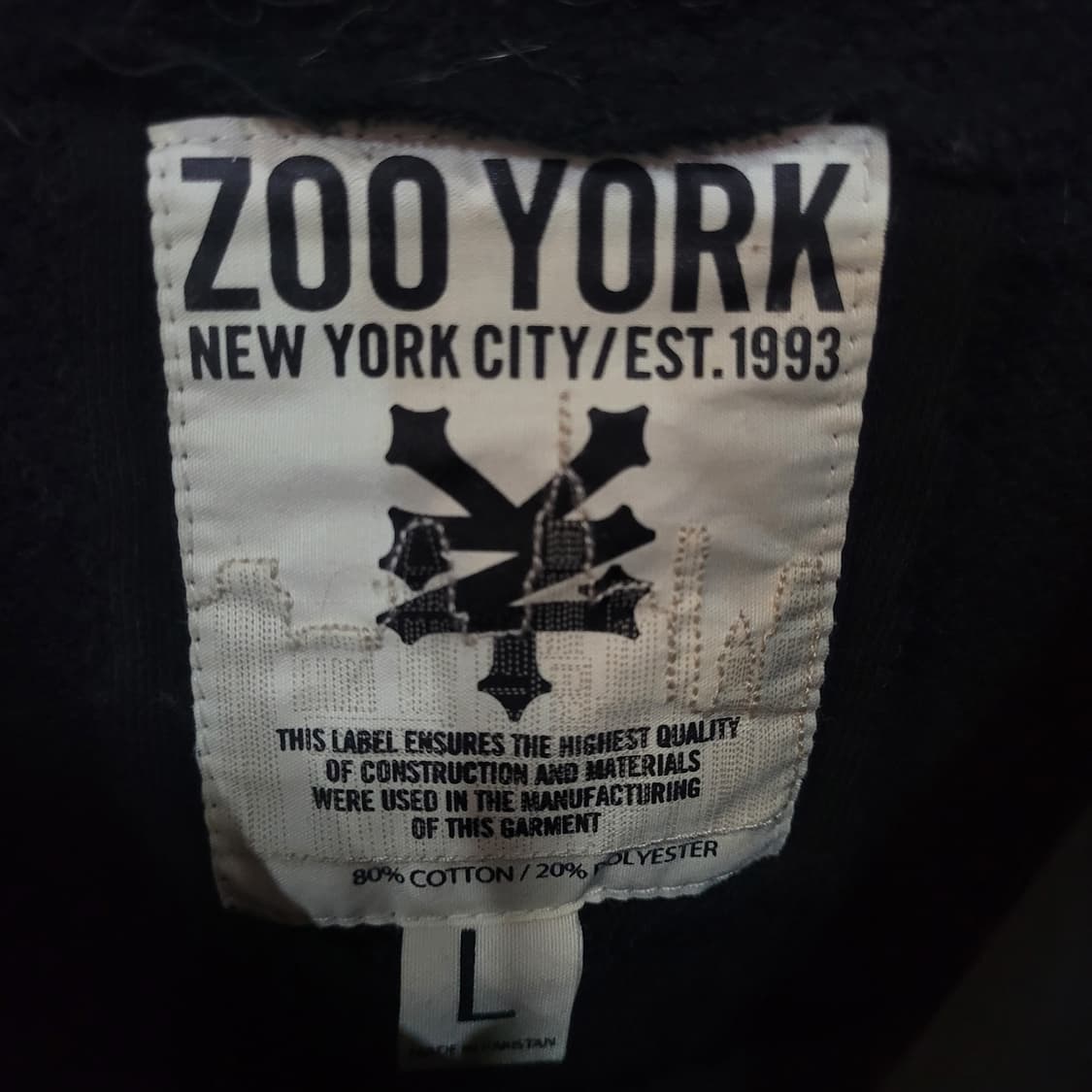 ZOO YORK JAPAN 스컬 빈티지 후드 상품이미지5