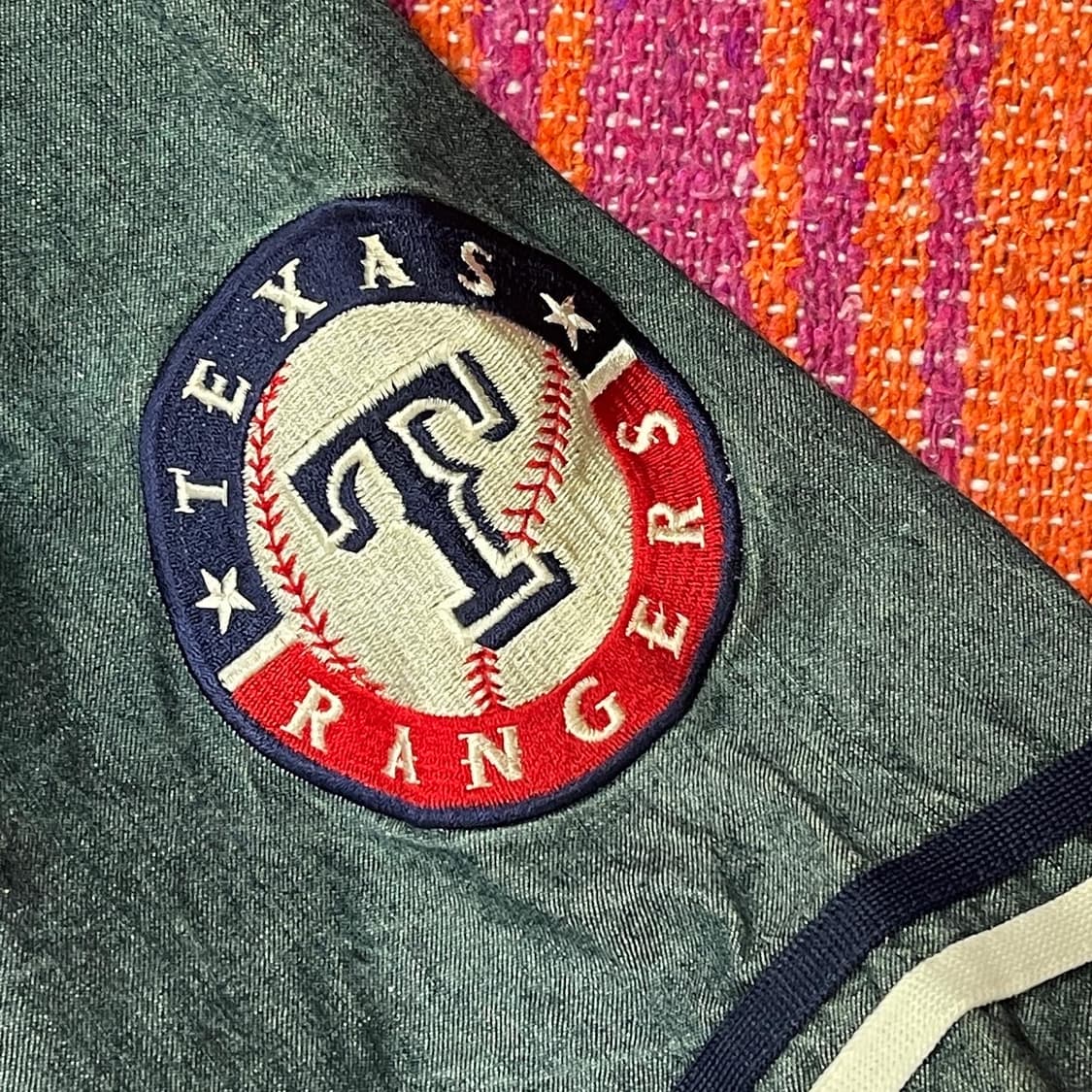 MLB 텍사스레인져스 야구져지 데님 빈티지 상품이미지3