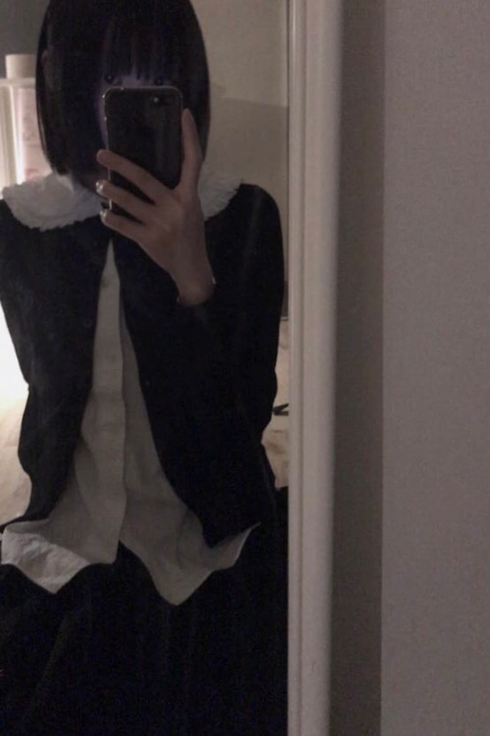 꼼데가르송걸 러플 셔츠 AD2018 상품이미지4