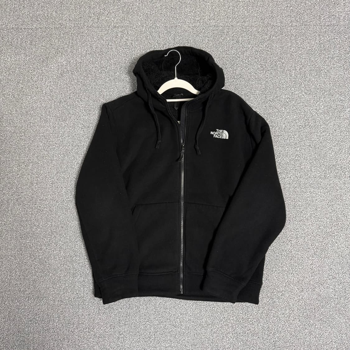 노스페이스 털 후리스 후드집업 블랙 L 상품이미지1