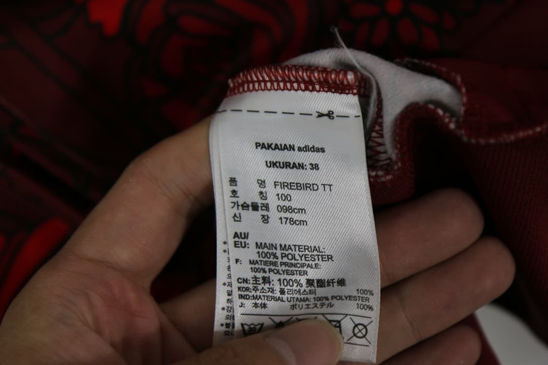 아디다스 파이어버드 레드 플라워 져지 상품이미지7
