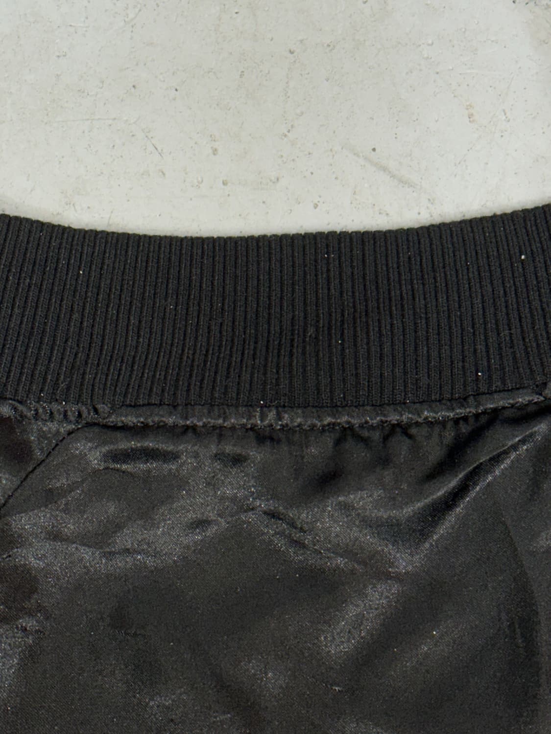 일본 빈티지 블랙 화이트 꽃 자수 스카잔 올드스쿨 자켓  상품이미지6