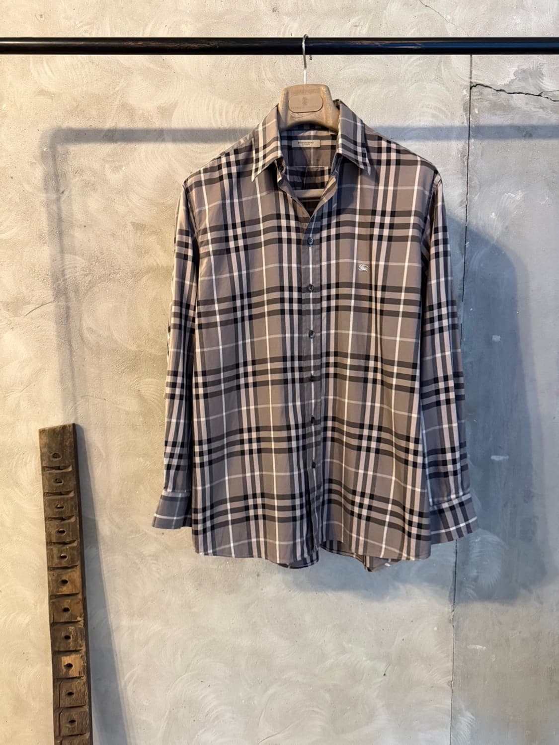 버버리 노바체크 버튼다운 셔츠 100 상품이미지1