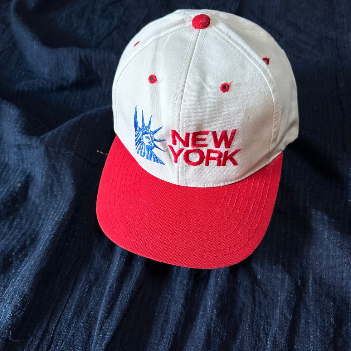 USA 빈티지 뉴욕 자수 스냅백 OS 상품이미지1