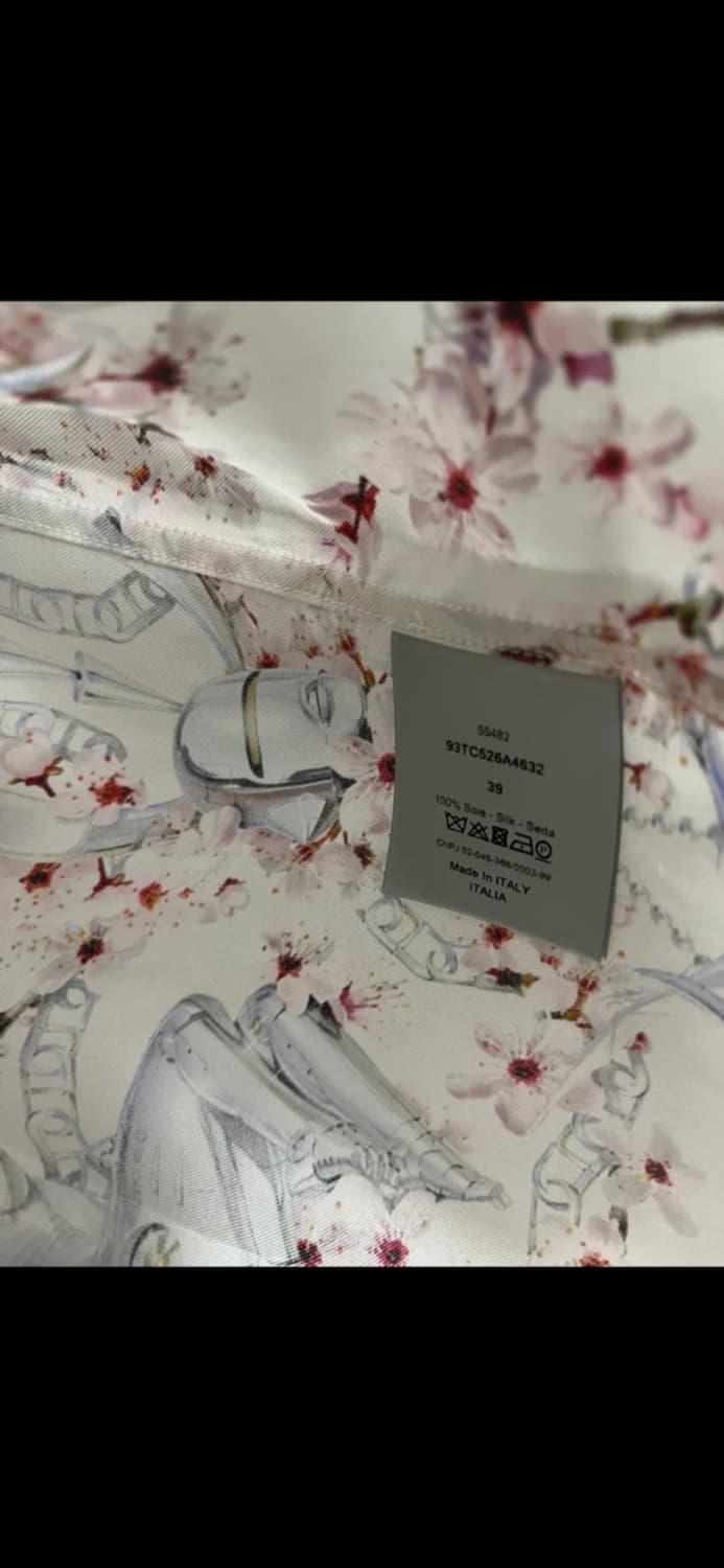 디올 남성 실크 상하의 셋업 상품이미지3