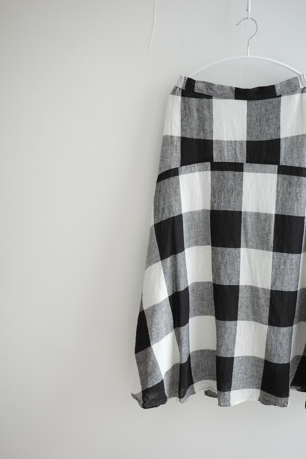 CRAFT STANDARD BOUTIQUE • 블랙 아이보리 빅체크 상품이미지4