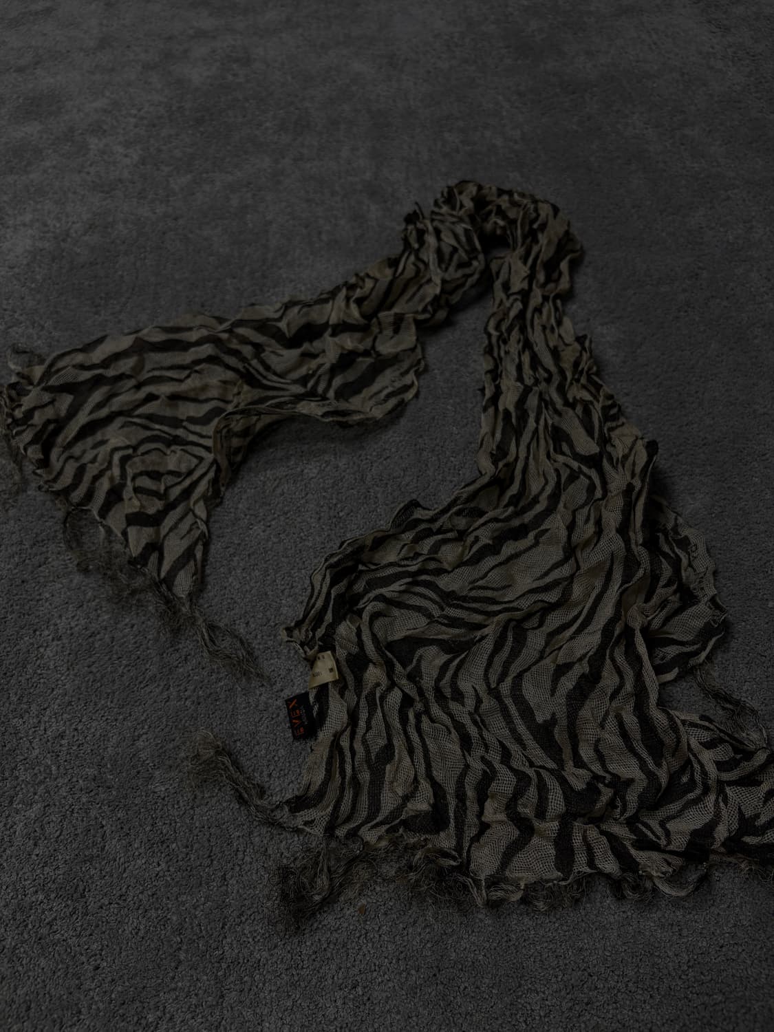 Vintage vkei punk grunge mood scarf 상품이미지3