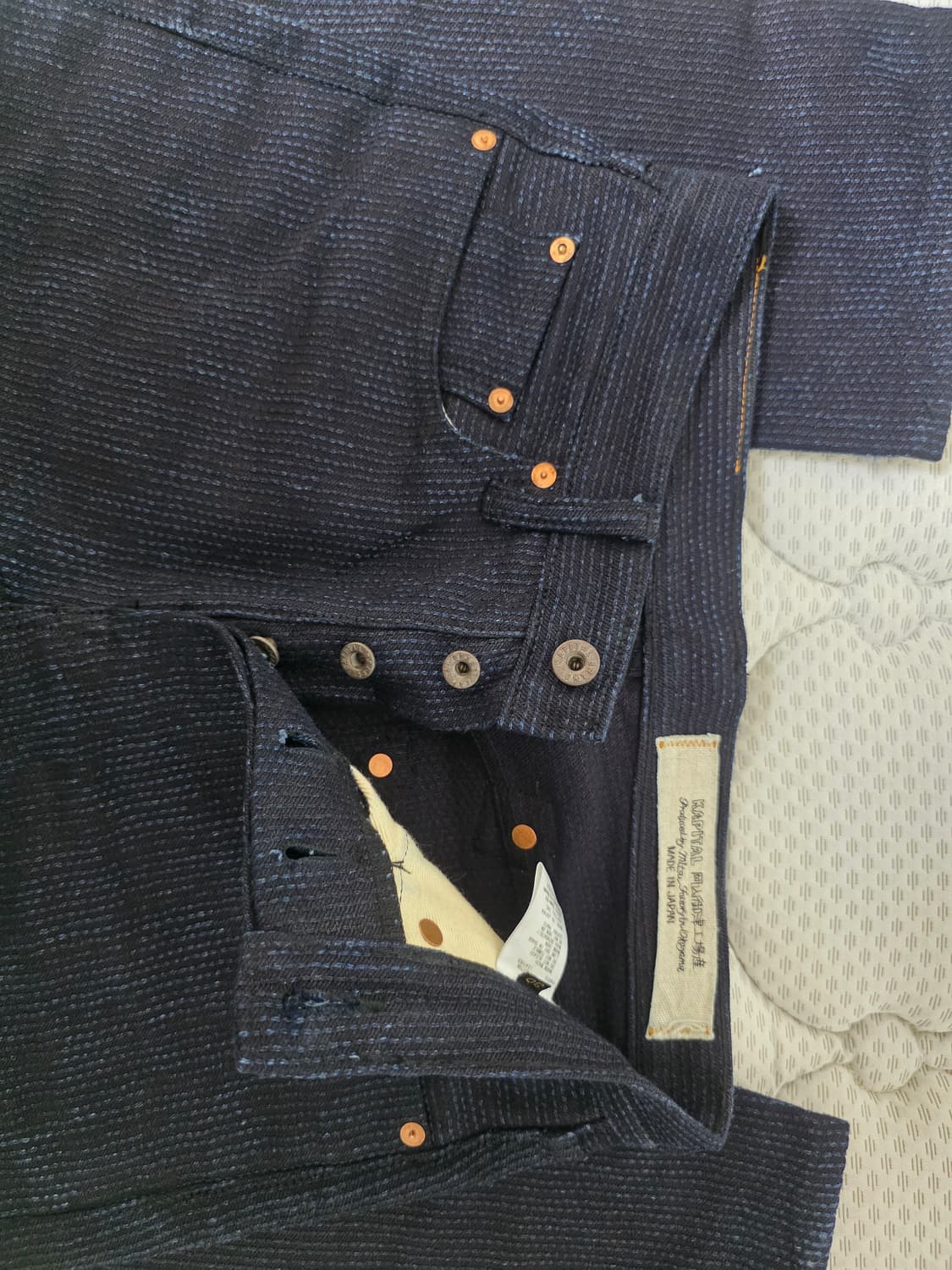 kapital 사시코 센츄리 데님 123(올인디고) 상품이미지3