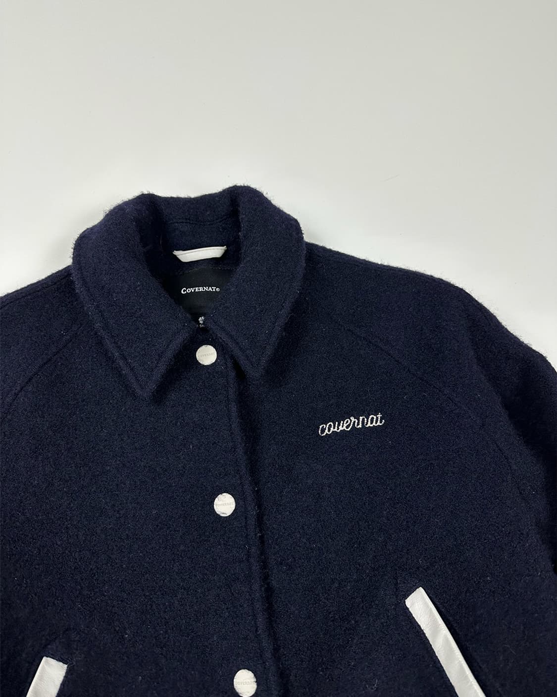 커버낫 울 바시티 자켓 상품이미지3