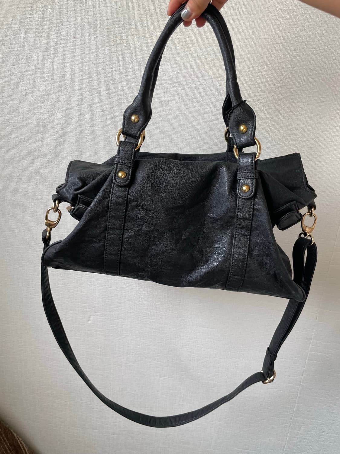 AK punk matte shoulder bag 상품이미지7